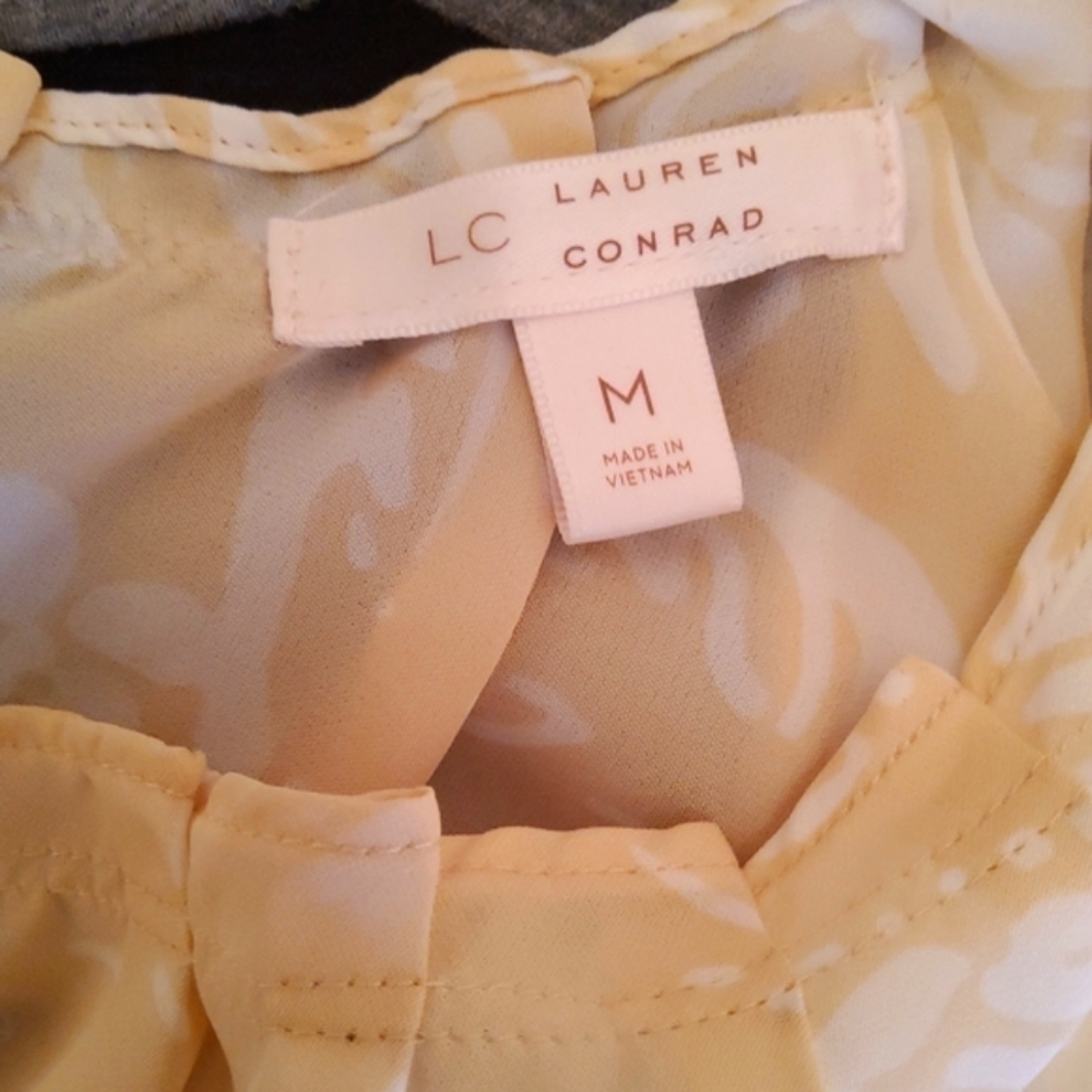 Lauren Conrad Blouse Medium Polyester - Picture 7 of 8